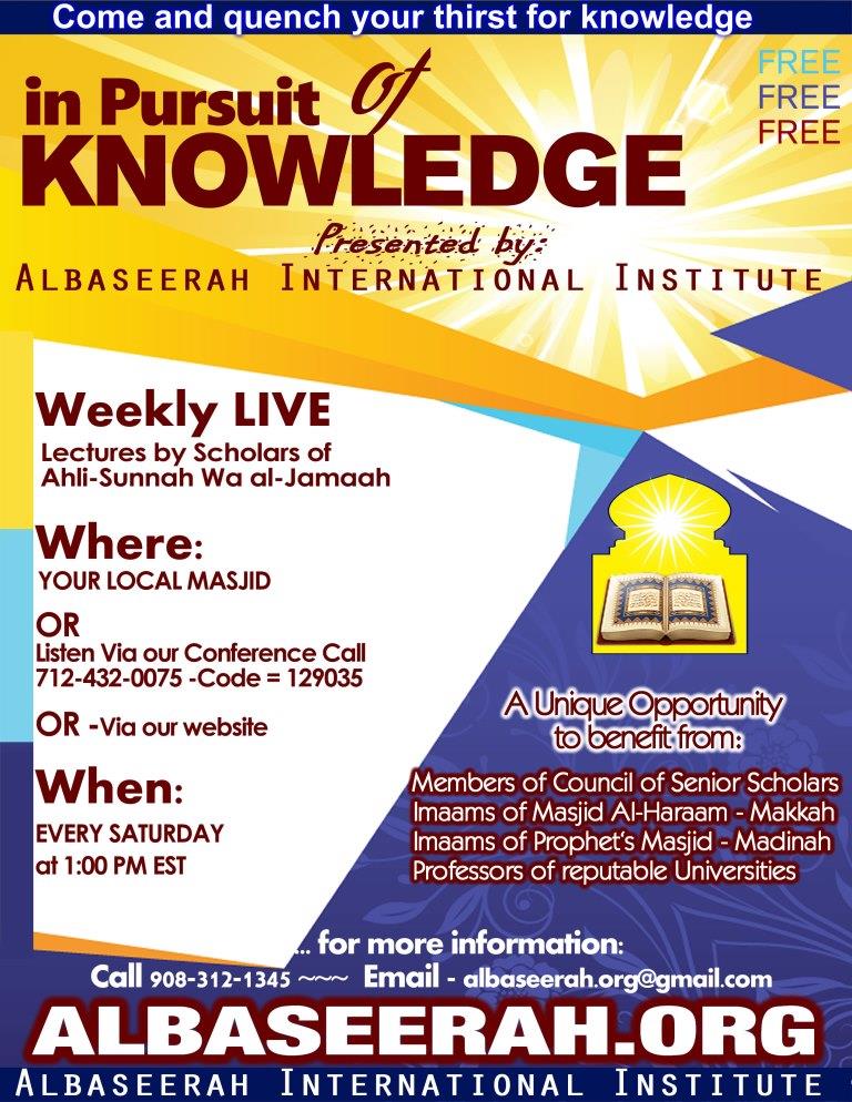 Live Lectures by Scholars