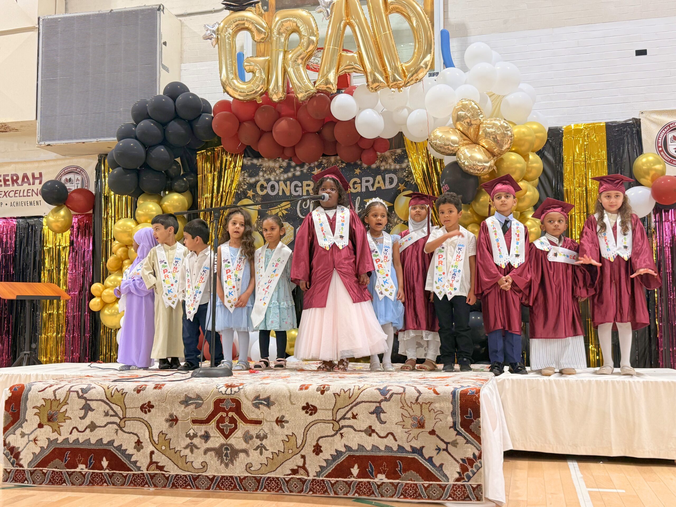 Albaseerah Graduation Stage
